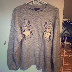 Beautiful embroidered sweater